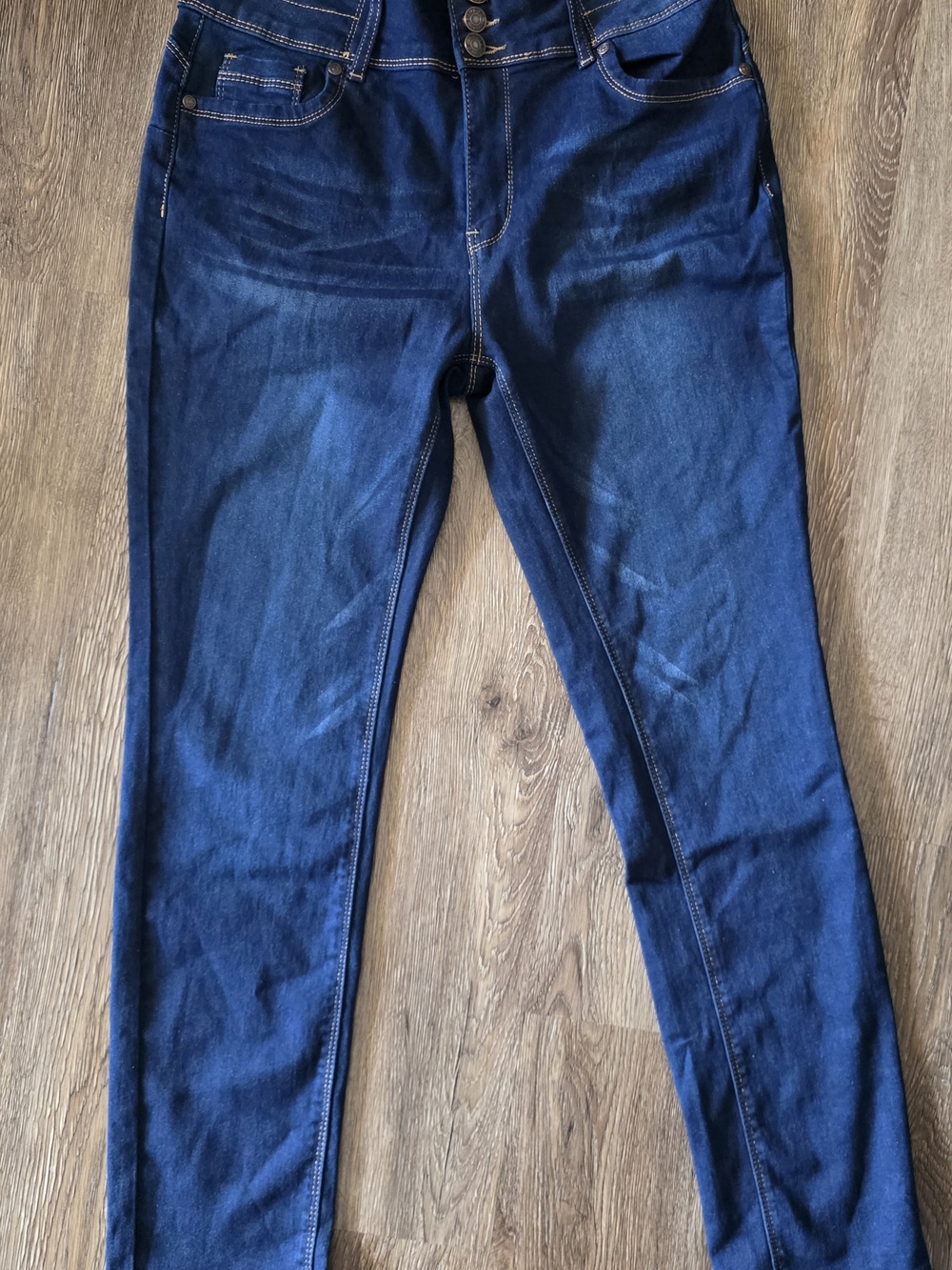 BAMBOO Indigo Stretch Skinny Jeans
